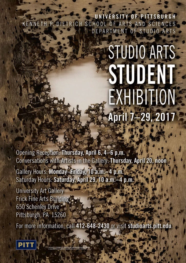 2017 Studio Arts Student Exhibition | University Art Gallery